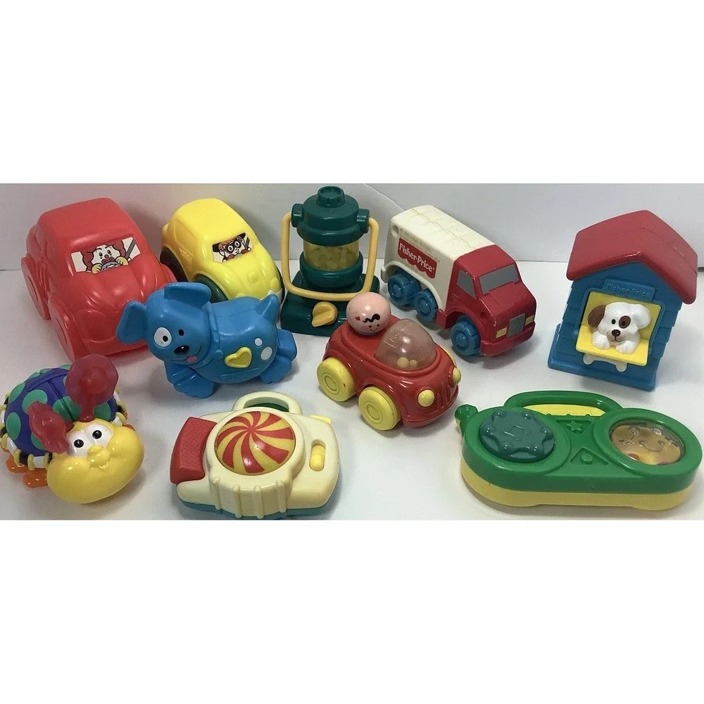 Vintage McDonald's Happy‎ Meal Toys 10 Mixed Lot Fisher Price